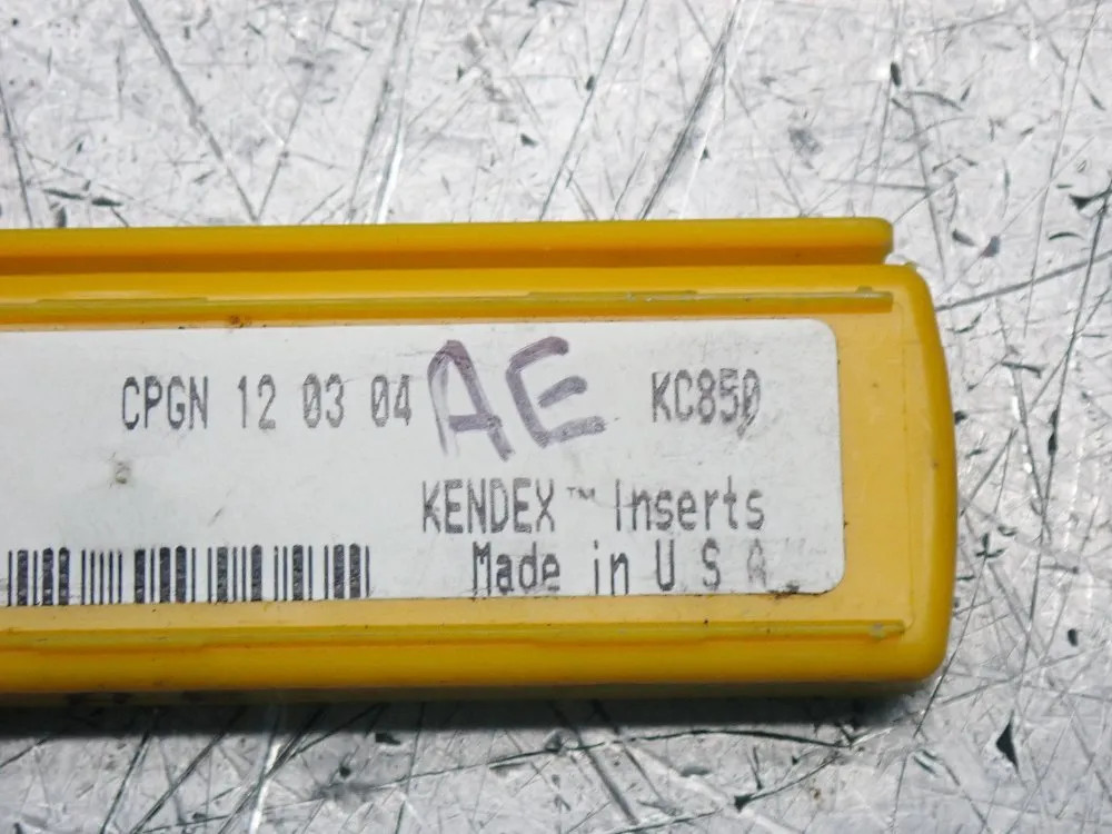 KENNAMETAL CPG421 MILLING INSERTS 3 PKGS 09240250071