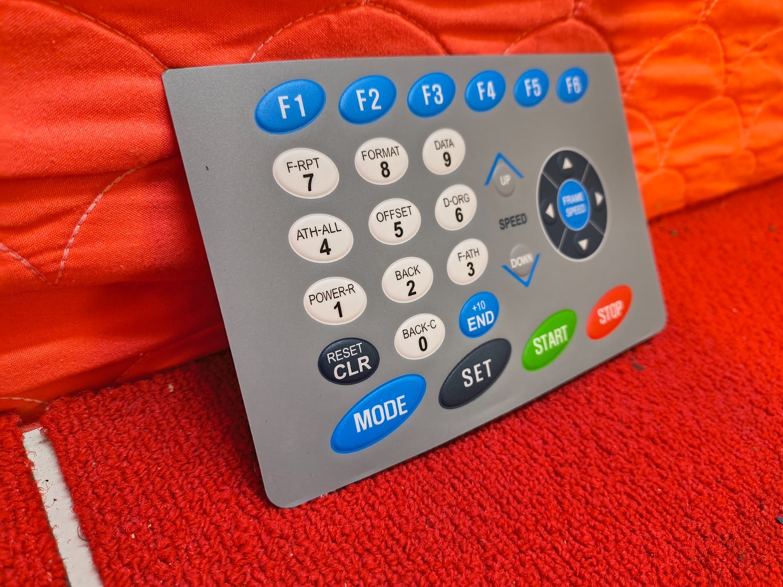 Used Inbro Embroidery Machine Membrane Keypad Excellent Condition