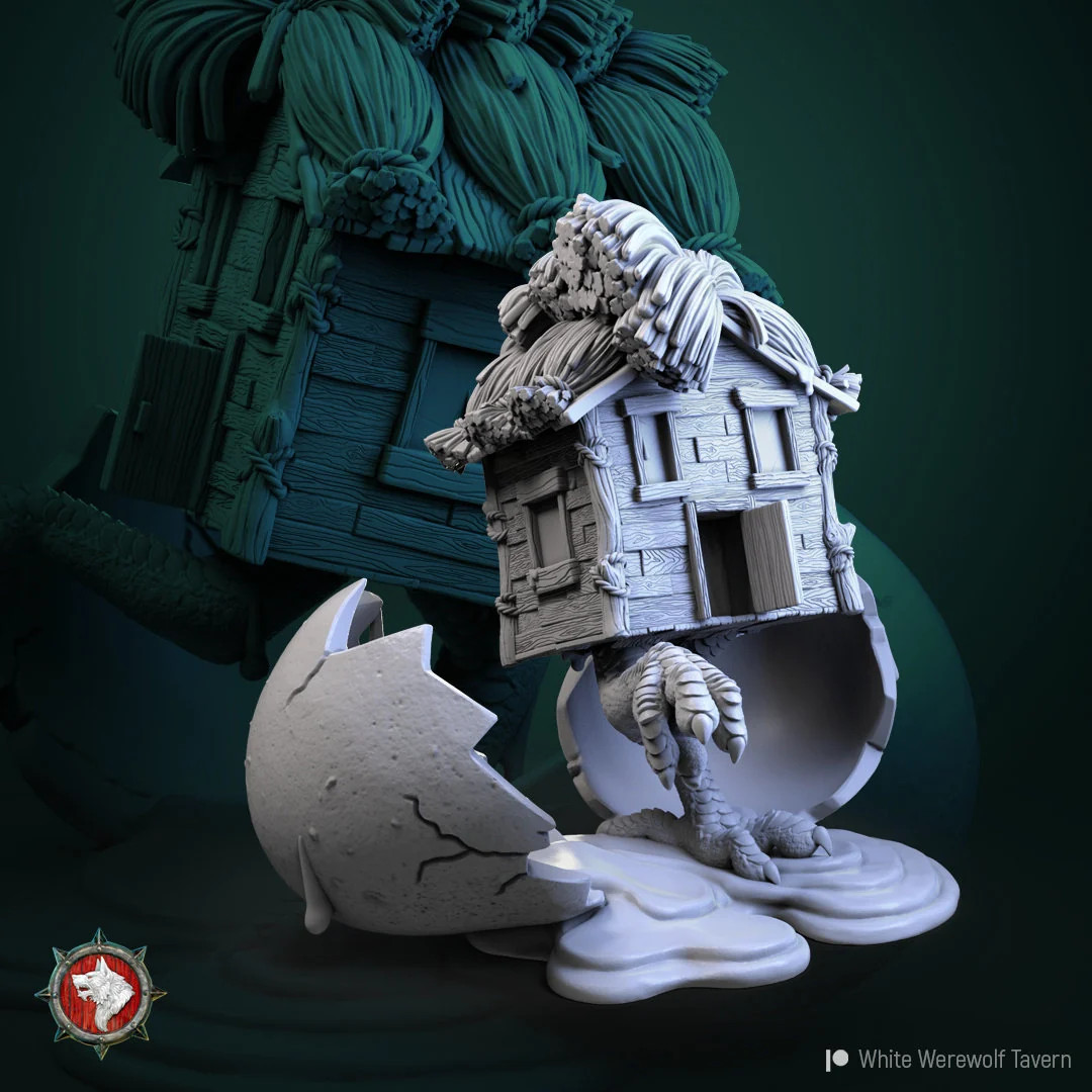 Babkas Baby Hut - Resin Tabletop Miniature