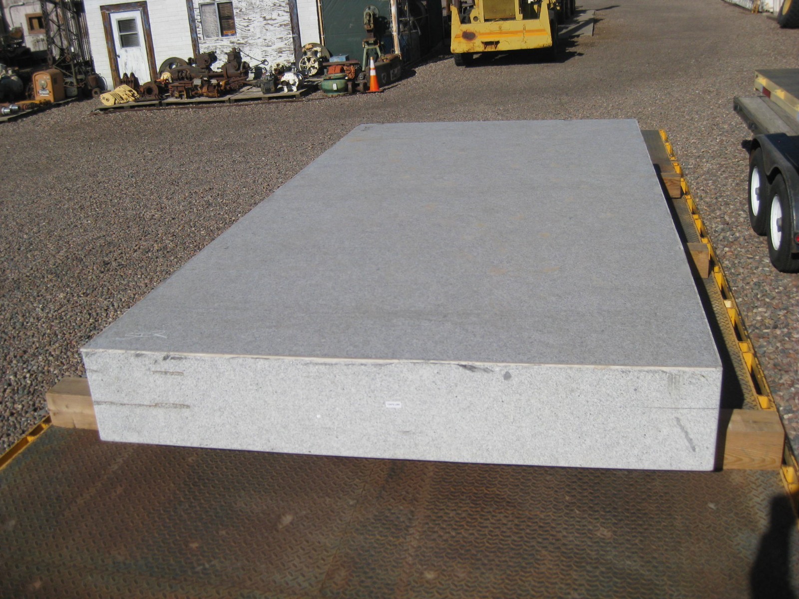Granite surface plate 6' x 12' x 12.5"
