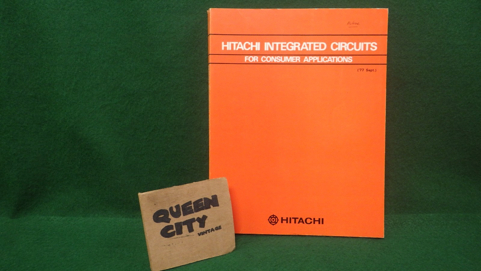 1977 Hitachi Integrated Circuits Catalog Vintage Electronics