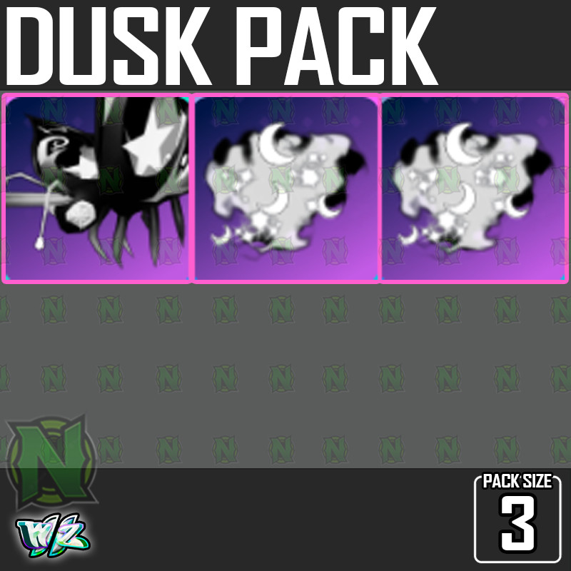 World Zero WZ - 3 PACK - DUSK BUTTERFLY + 2x DUSK AURA