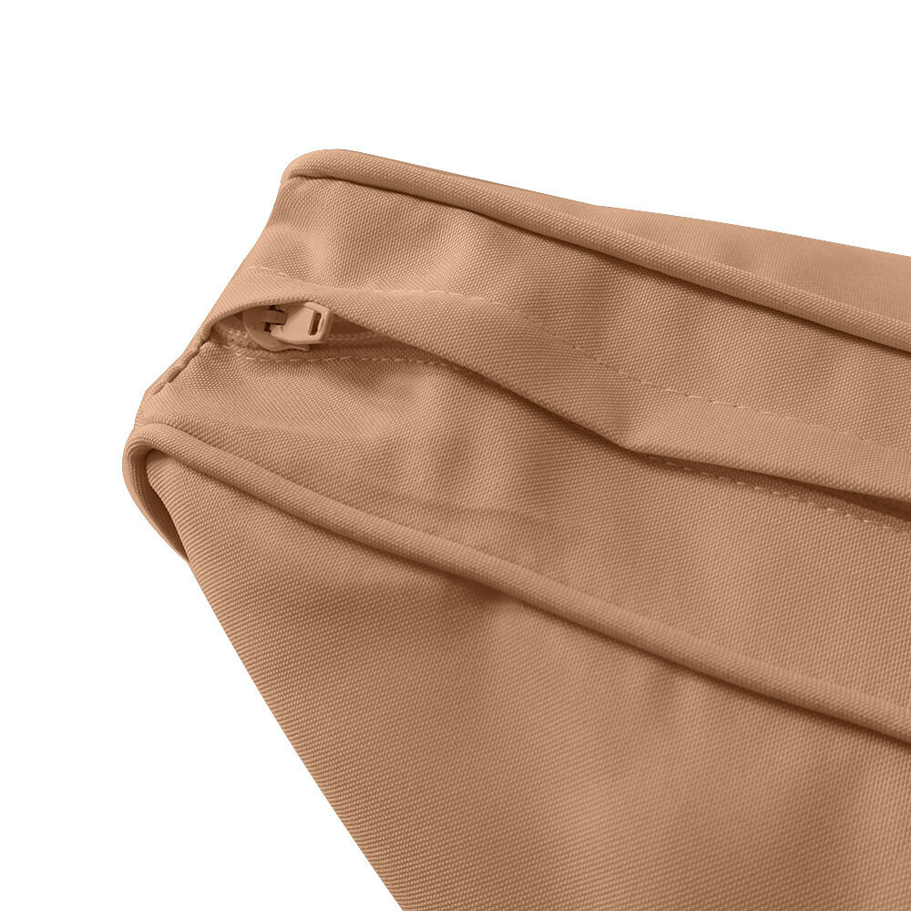 |SLIPCOVER ONLY| S3 Outdoor Bolster Backrest Pillow Covers Same Piped Crib AD104