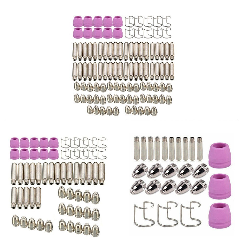 Consumable Set Flow Guide Rings Grooved Shield Cups Multiple Piece Options