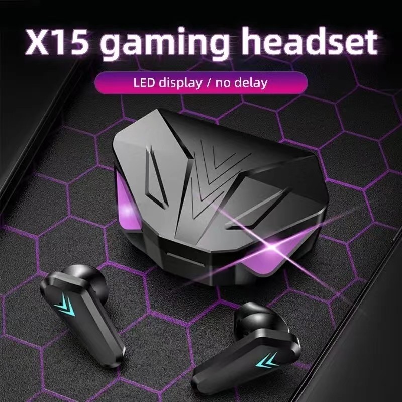 TWS Bluetooth Earbuds Waterproof Bluetooth 5.1 Headset Noise Cancelling Wireless