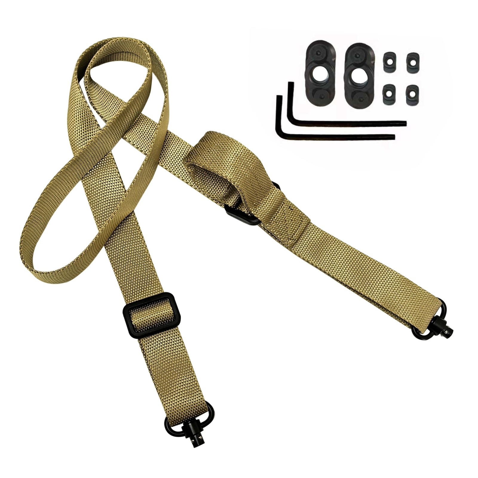 Two Point Traditional QD Sling - Heavy Duty Quick Adjust Gun Sling for Hunting