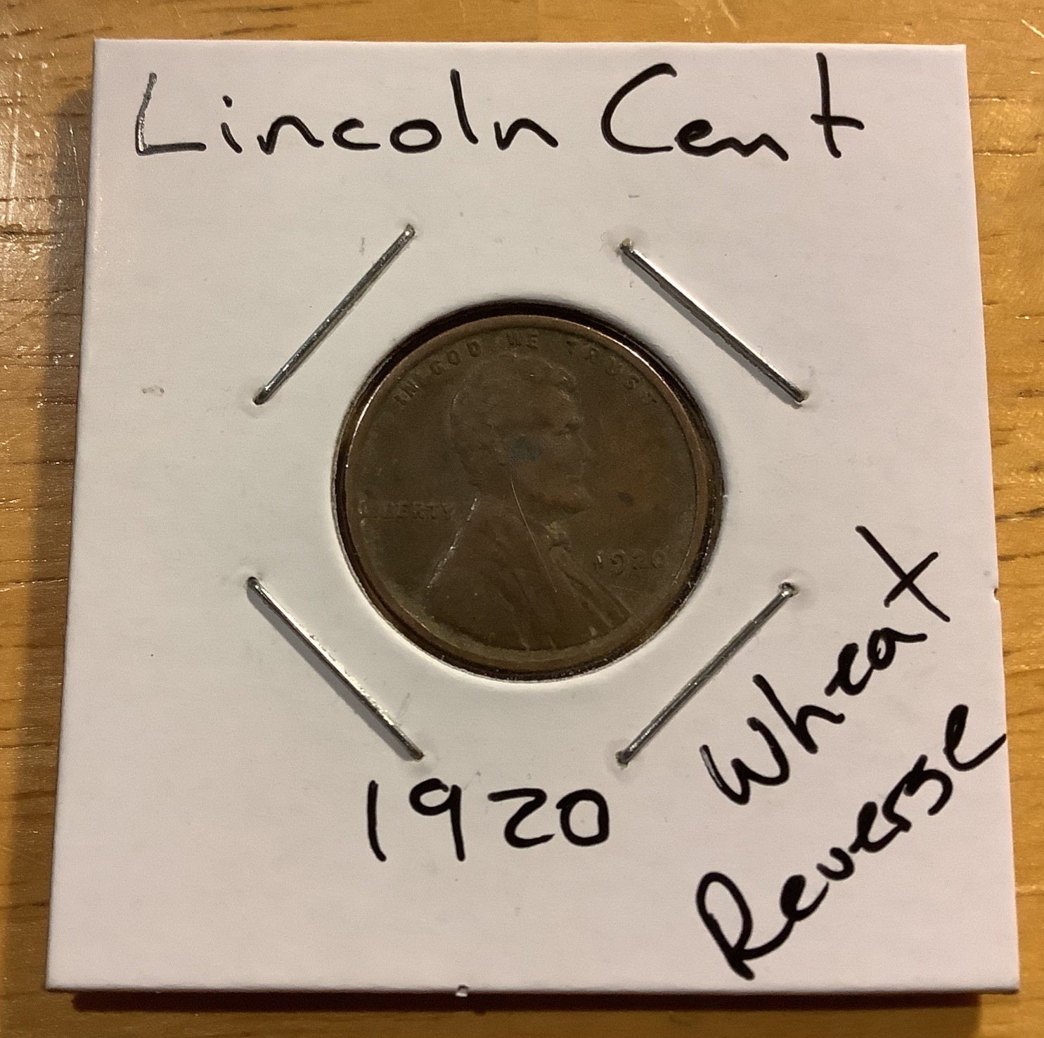 1920 Lincoln Wheat Penny / Cent