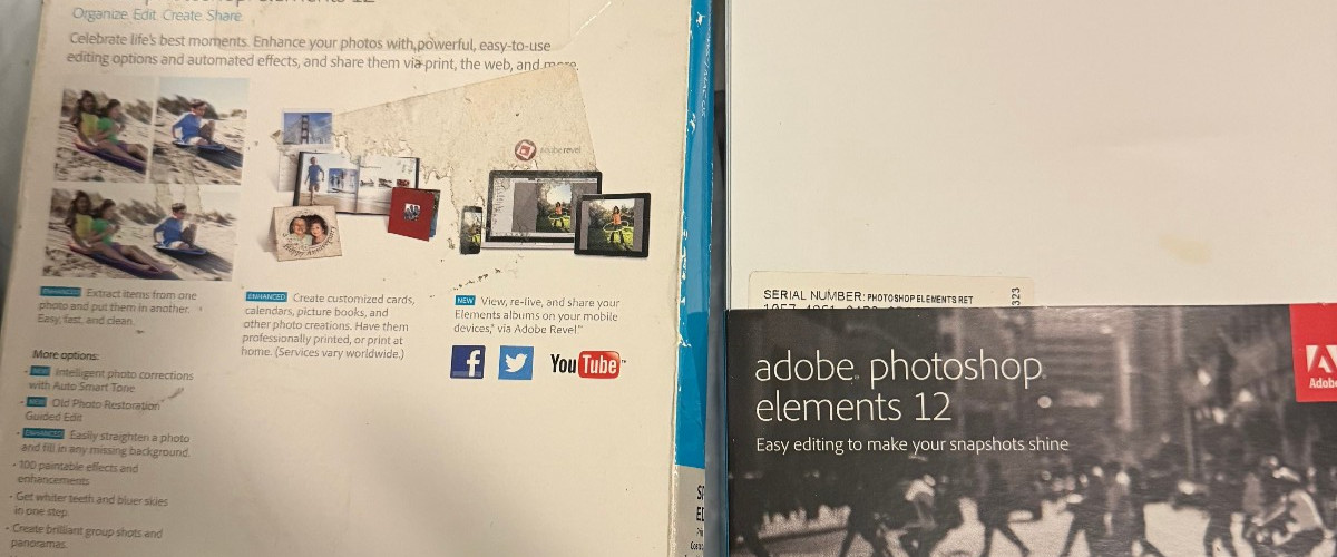 Adobe Photoshop Elements 12 (PC/MAC) with KEY see pics free ship