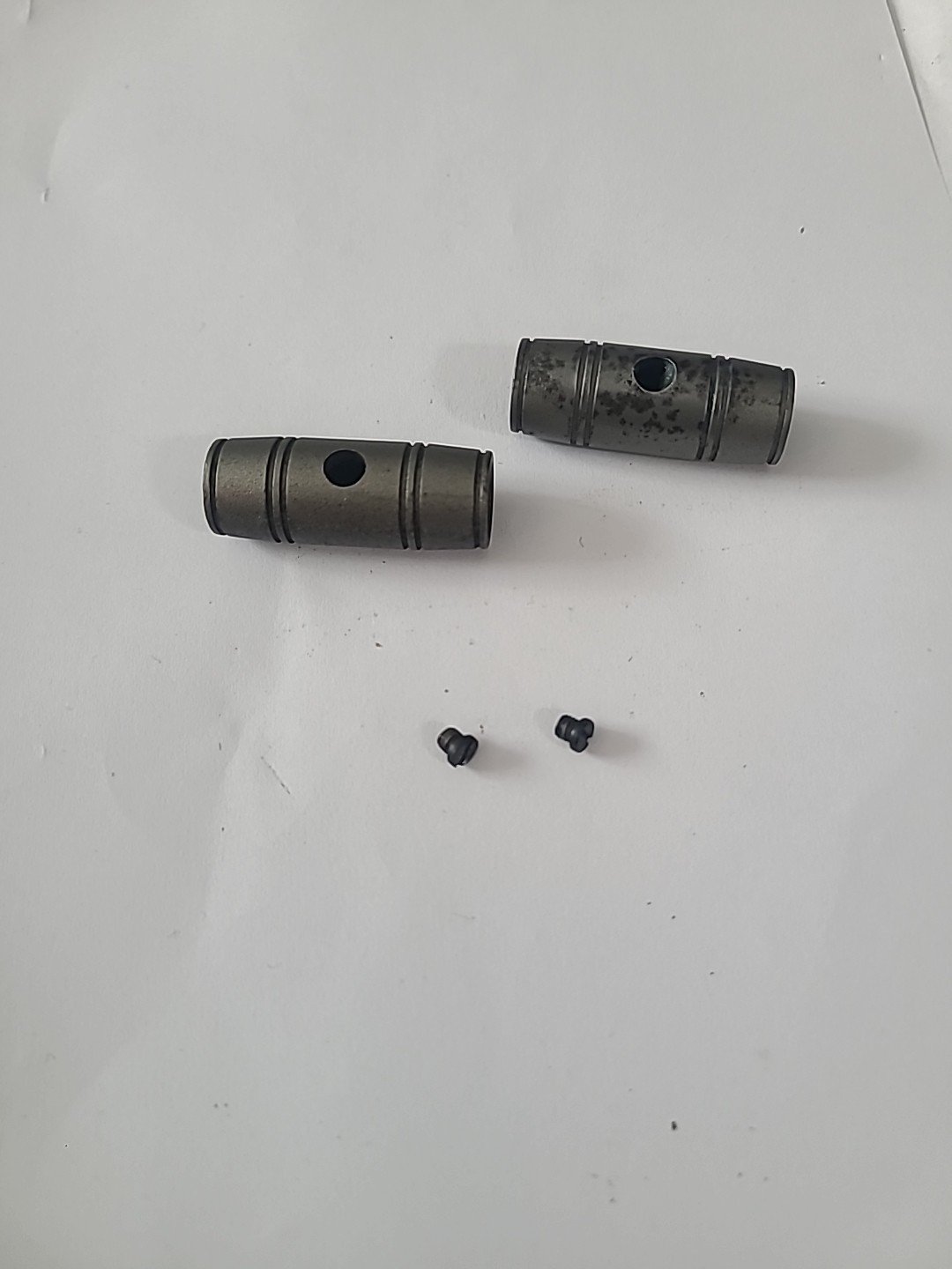 T/C Thompson Center Triumph Muzzleloader Ramrod Thimbles With Screws Silver