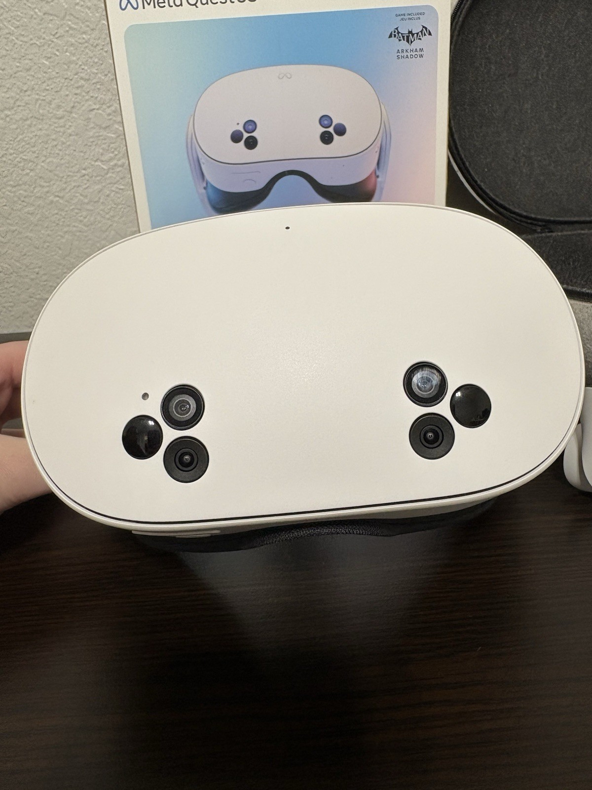Meta Quest 3S 128GB VR Headset w/ Controllers, Carrying Case & Box