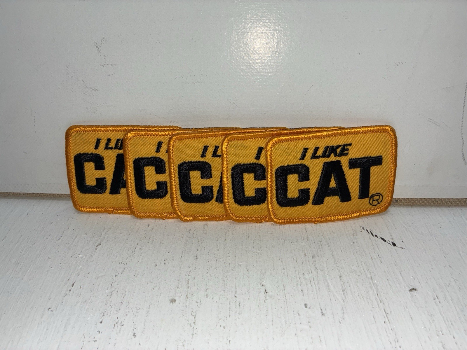 I Like Cat Patch Diesel Power Equipment Tractor Bulldozer  Agriculture NOS 70'