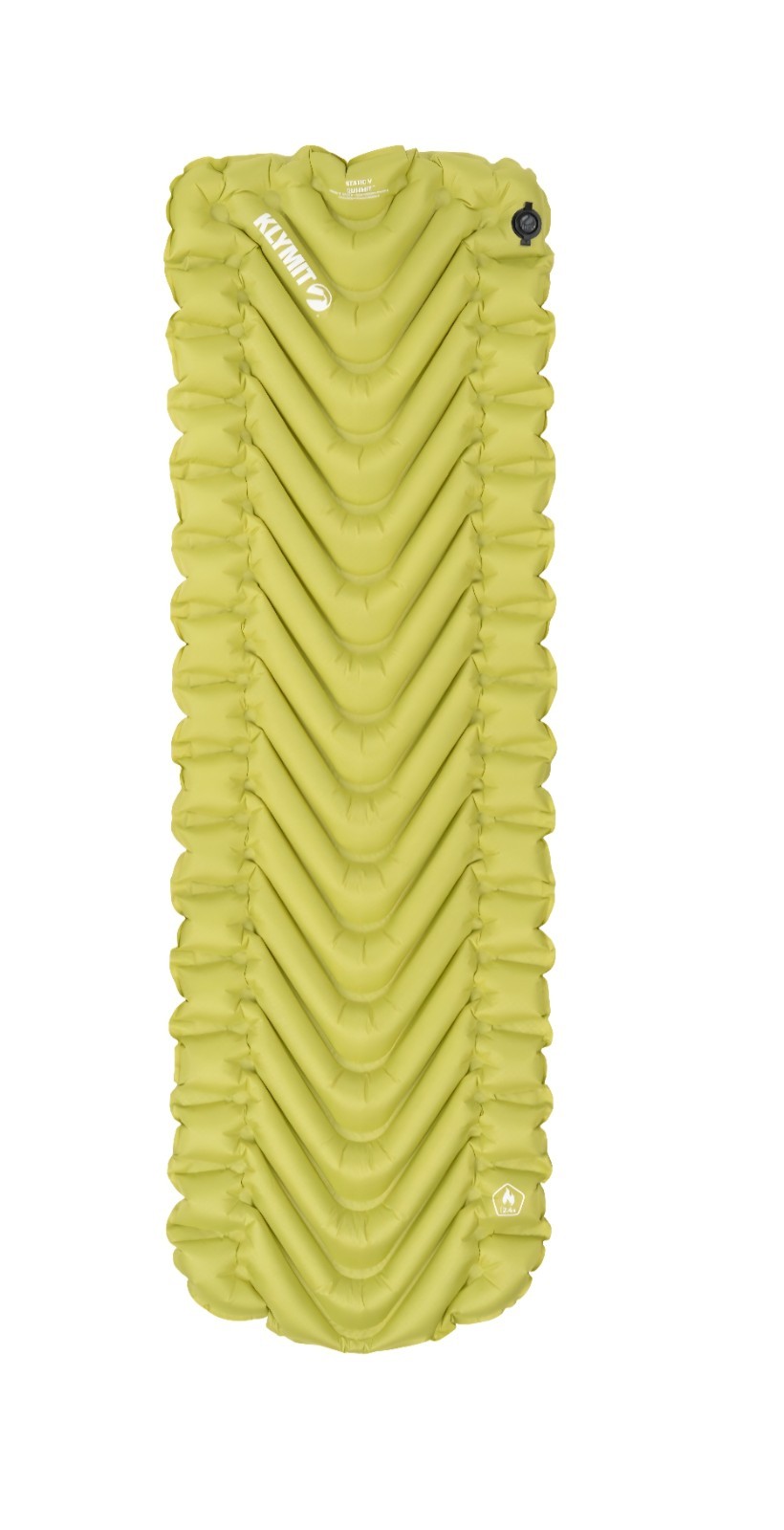 Static V Summit Sleeping Pad, Body-Mapped V-Chamber Design, Lightweight Green