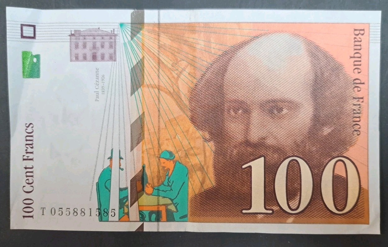 1998 France 100 Francs P158b T055881585.