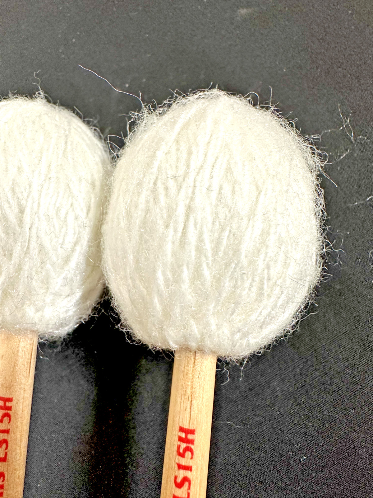Malletech LS15H Marimba Mallets, Med-Soft to Hard, 2 Pairs/4 Mallets-NEAR MINT