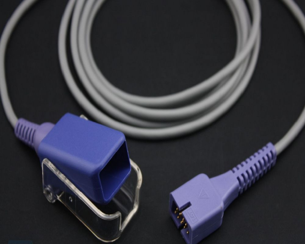 Special 60 pcs SpO2 cable Compatible DEC-8