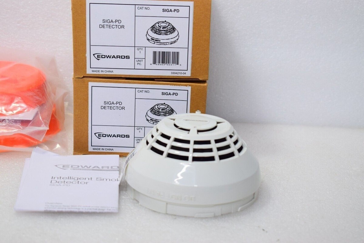 EDWARDS EST SIGA-PD INTELLIGENT PHOTOELECTRIC SMOKE DETECTOR USA STOCK