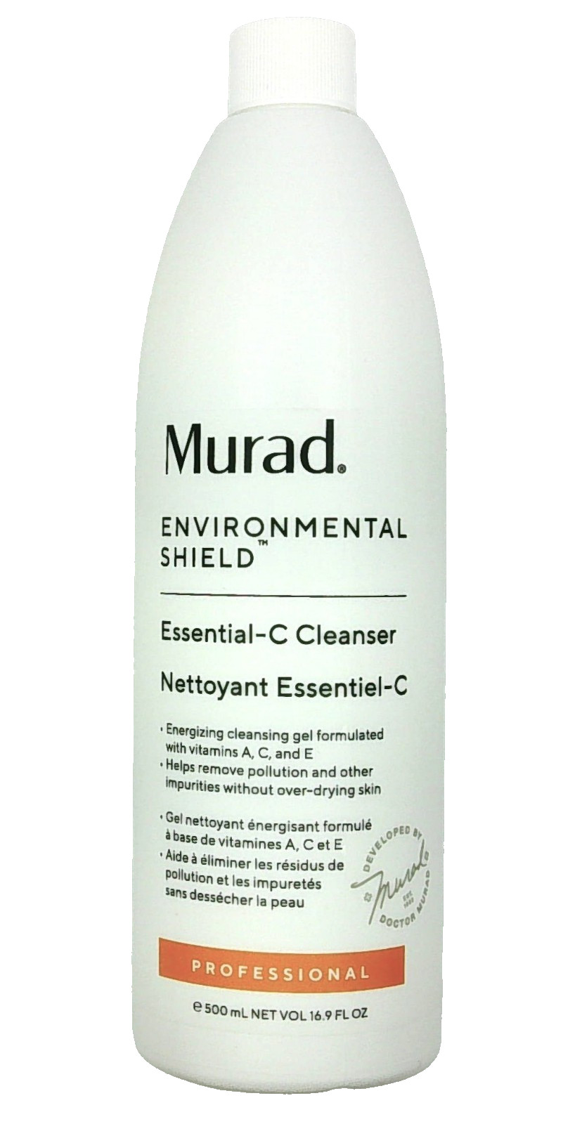 Murad  Essential-C Cleanser Professional Size (16.9 oz / 500mL)  AUTH / NO EXP