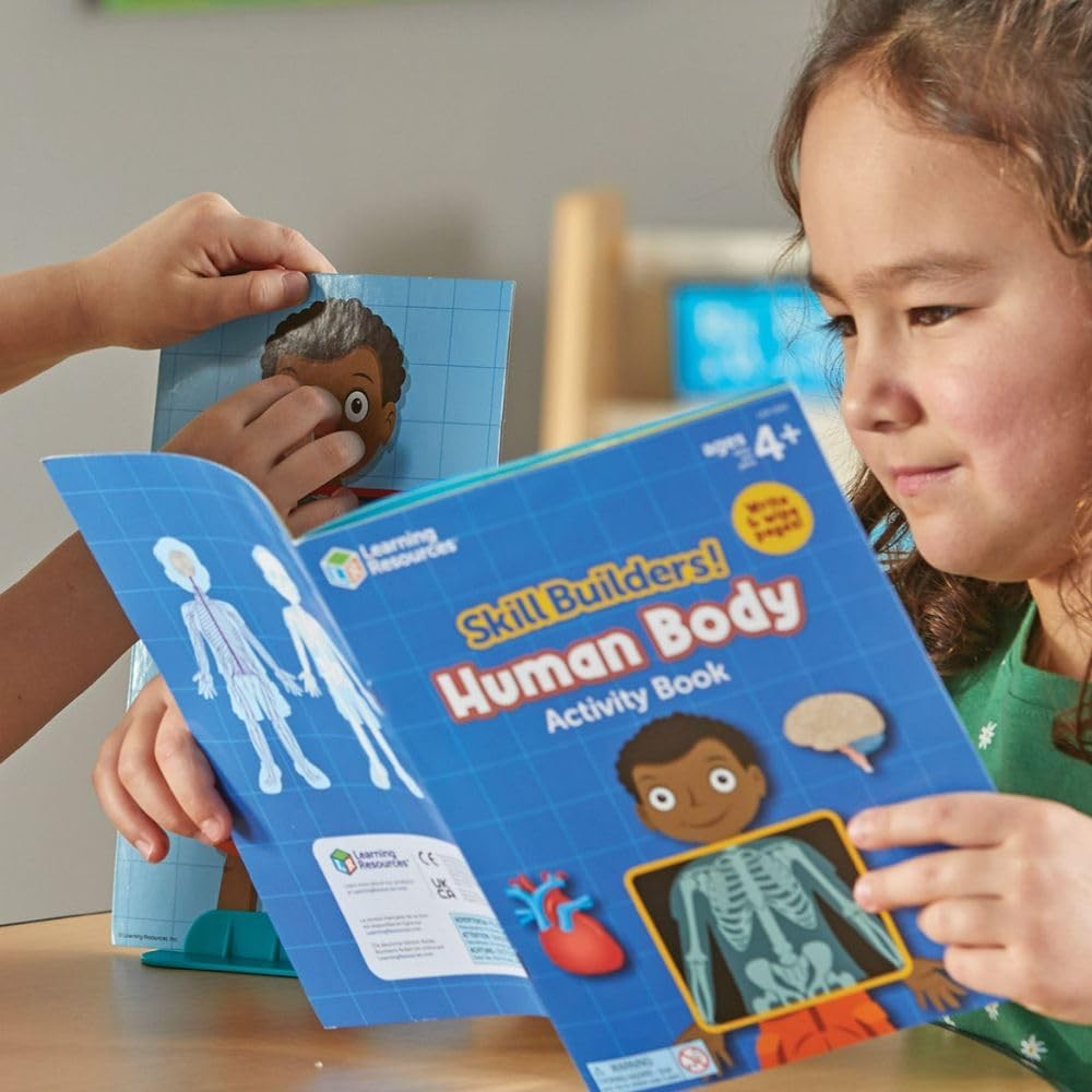 Learning Resources Skill Builders! Human Body Activity Set - Anatomy One Size