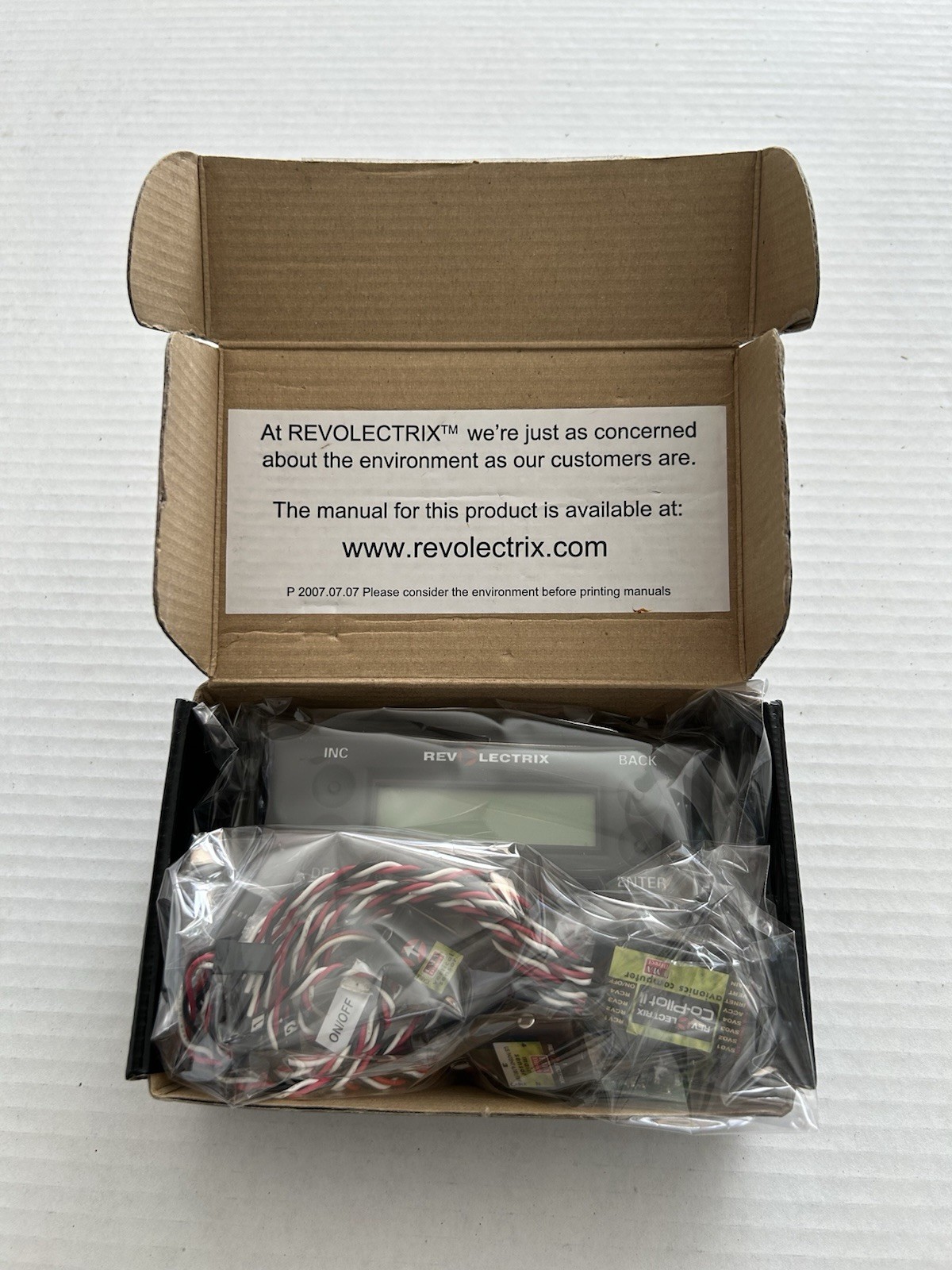 Revolectrix Co Pilot II Infrared Flight Stabilization System R/C