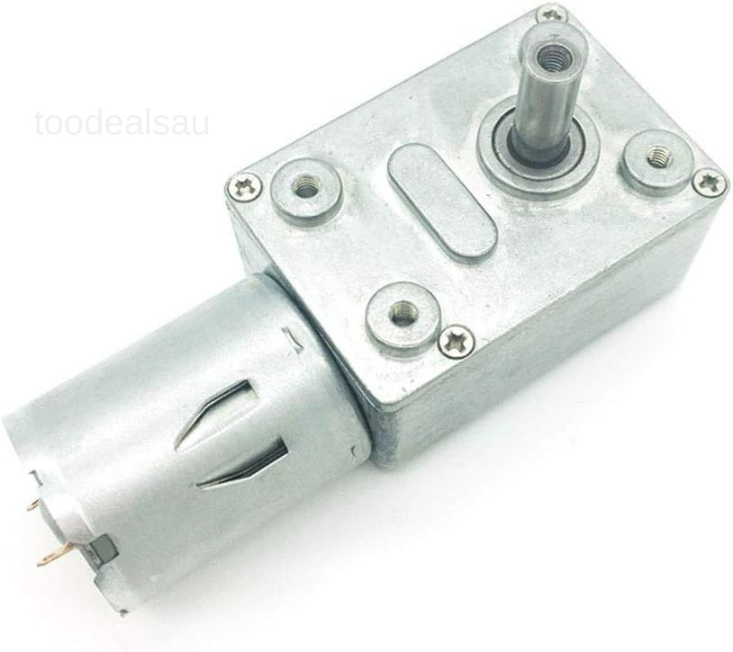 JGY-370 12V 10rpm DC Worm Gear Motor 12 Volt High Torque