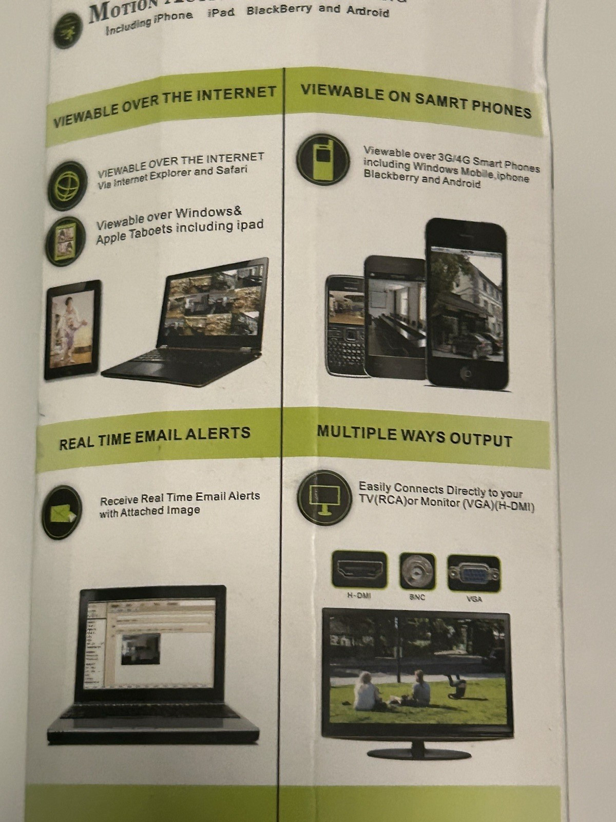 Video Recorder Digital Network Viewable on Smart Phones, PC, Mac and Tablets