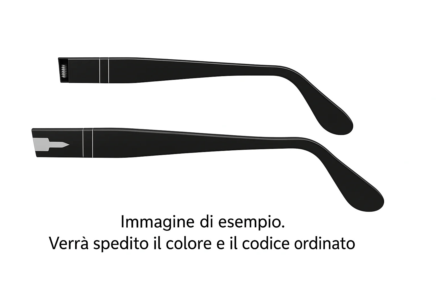 Genuine Ray - Ban RB2185 II 902/31 Turtle 145mm Replacement Rods