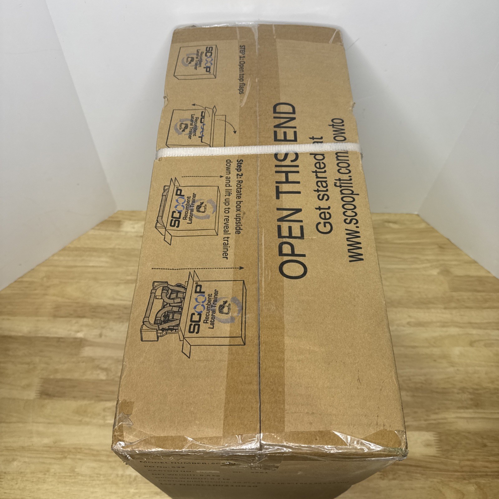 Scoop Lateral Recumbent Trainer SC100B Under Desk Treadmill Exercise Machine NIB