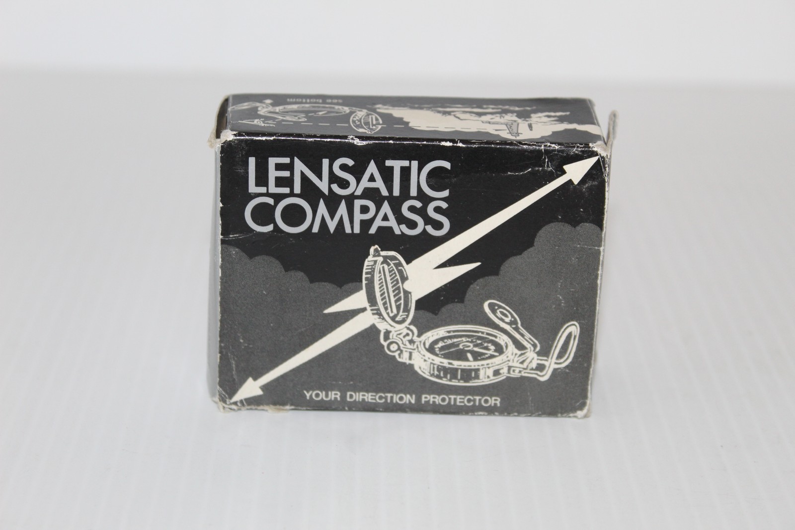 Vintage Lensatic Compass Model 14-937 Made in Japan Outdoor Navigation Gear