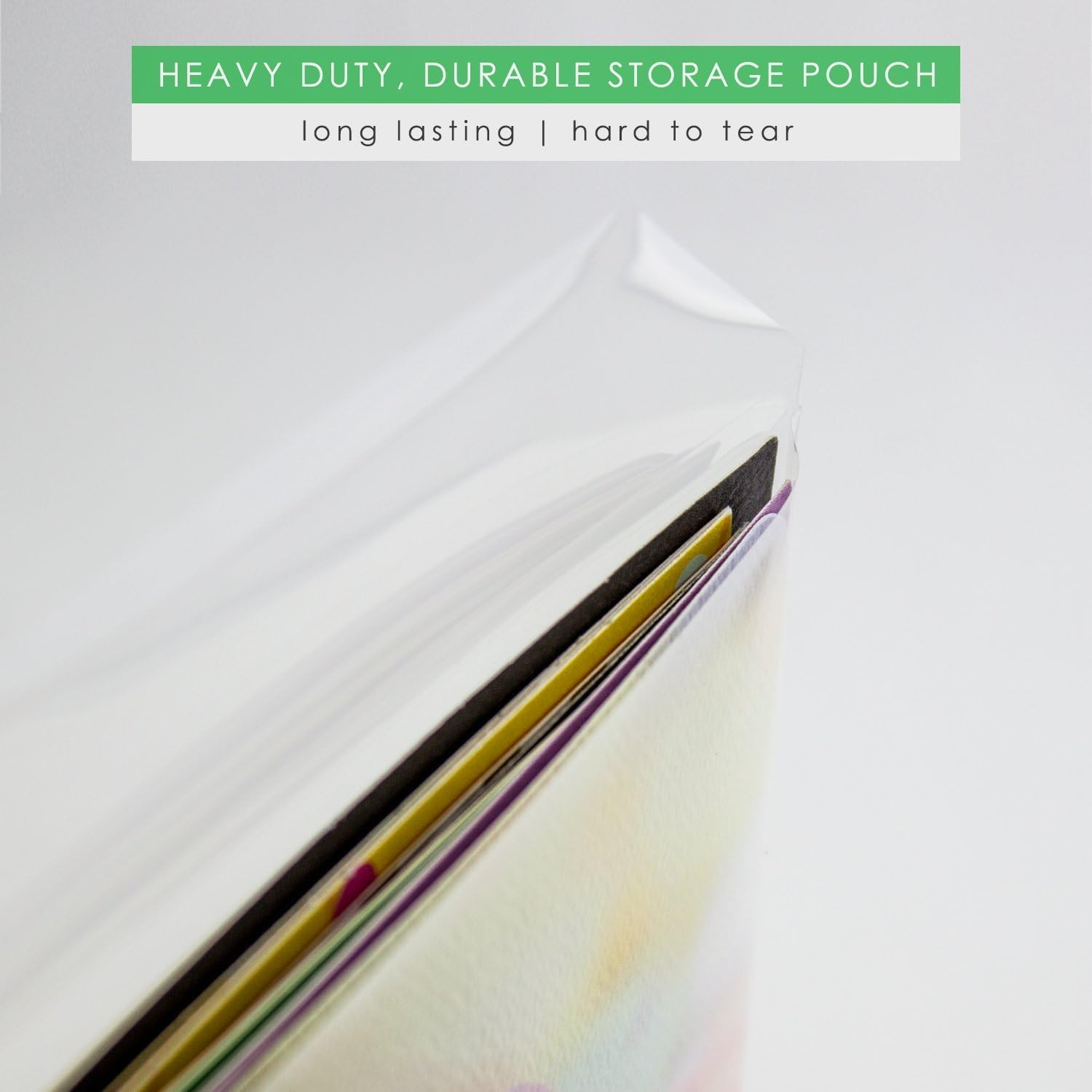 50 Clear Stamp and Die Storage Pockets CPP Plastic Pockets, Large 5.5 X 7.25 Inc