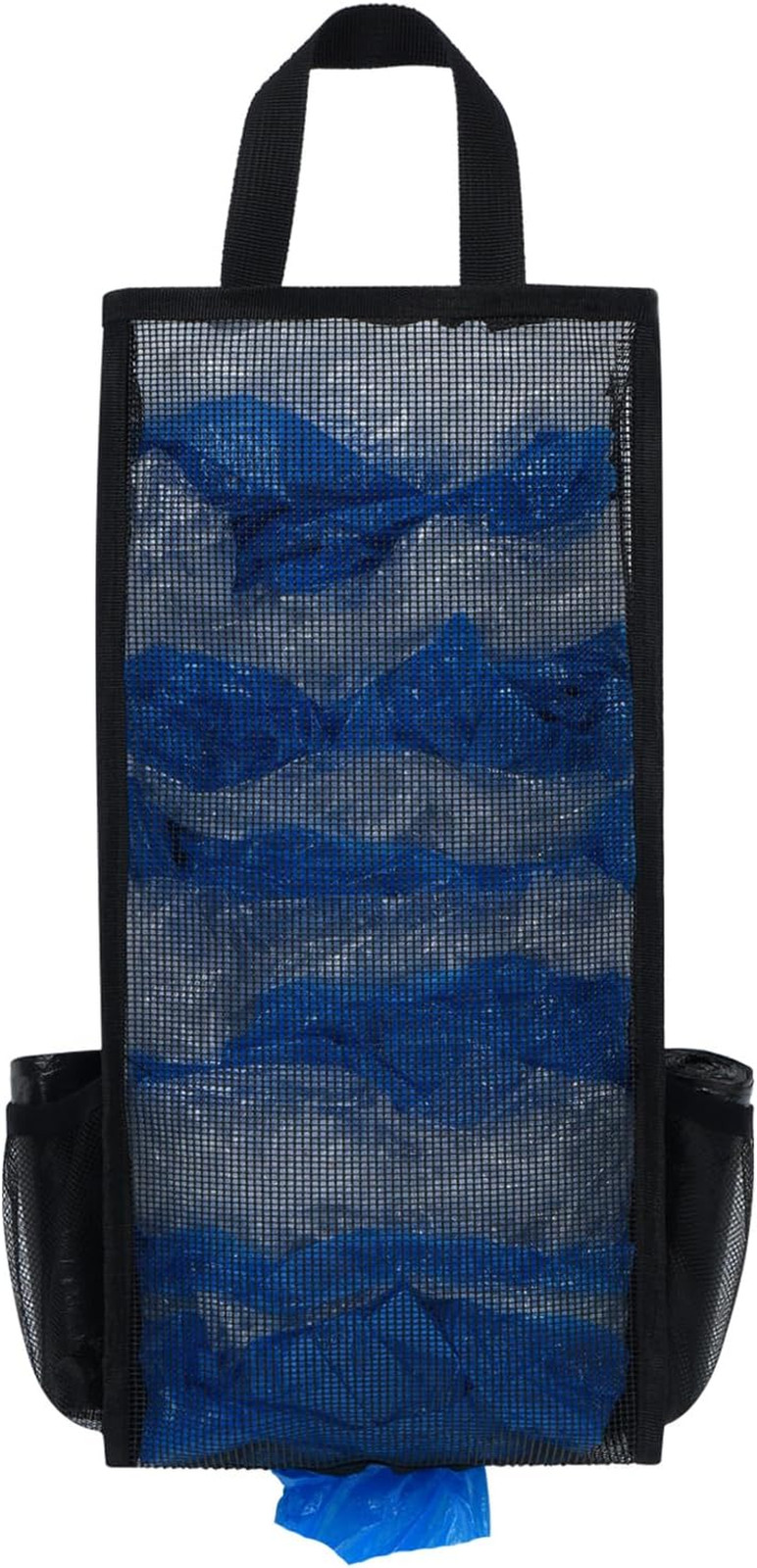 Plastic Bag Holder, Large Capacity Grocery Bag Holder, Breathable Mesh Plastic B