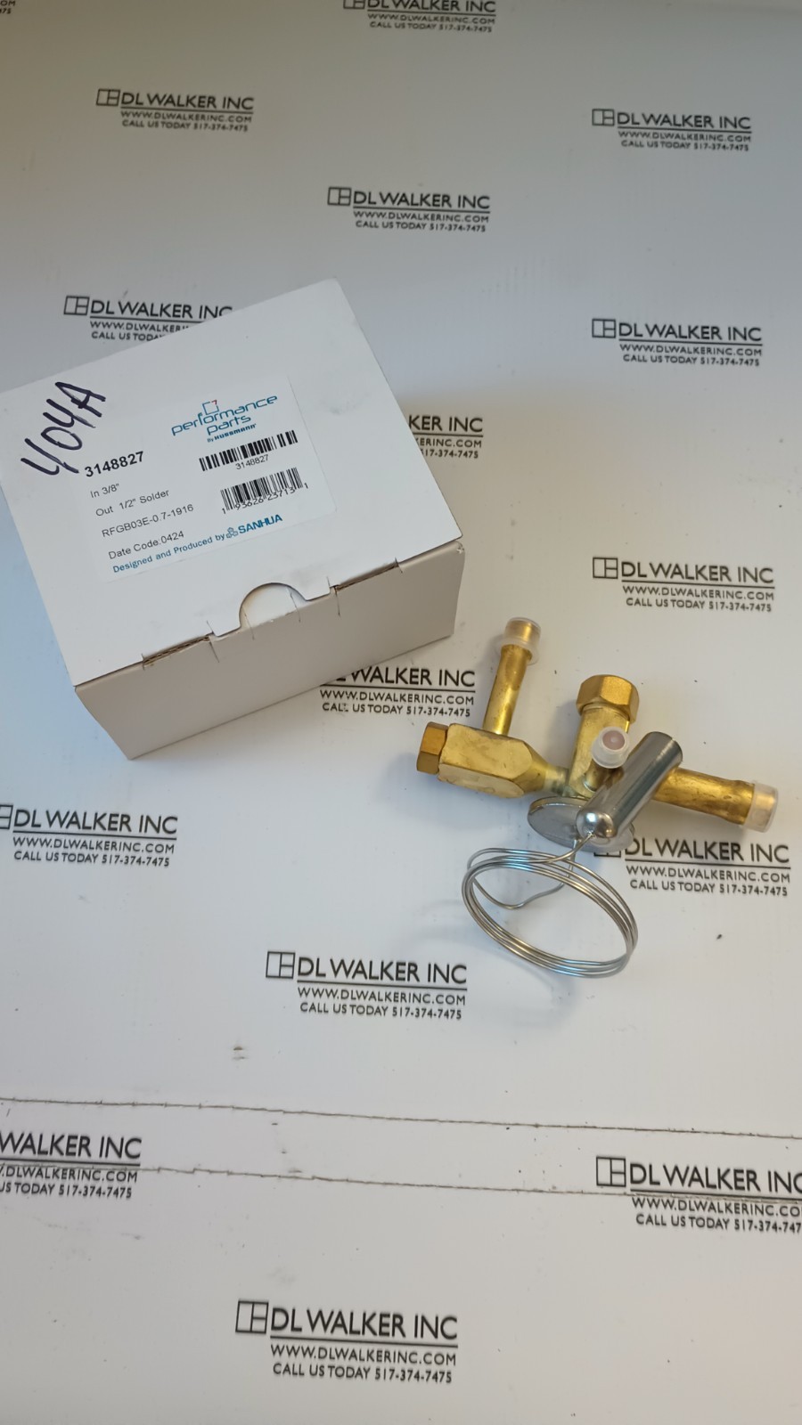 3148827 EXPANSION VALVE R-404A