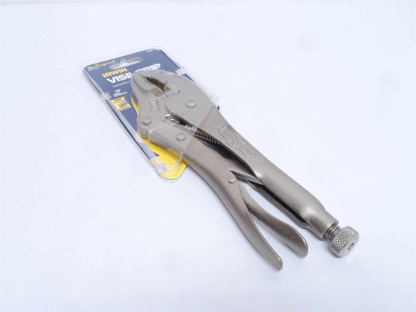 249475 New-No Box; Irwin 502L3 Vice Grips; Alloy Steel; Curved Pliers W/Cutter