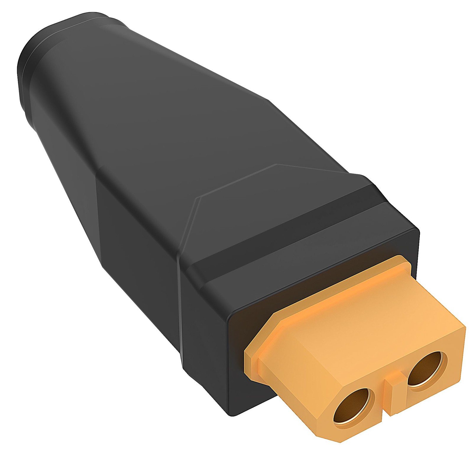 XT60 to DC 5521 Adapter,DC 5.5x2.1mm Female to XT60 Female Bidirectional Char...