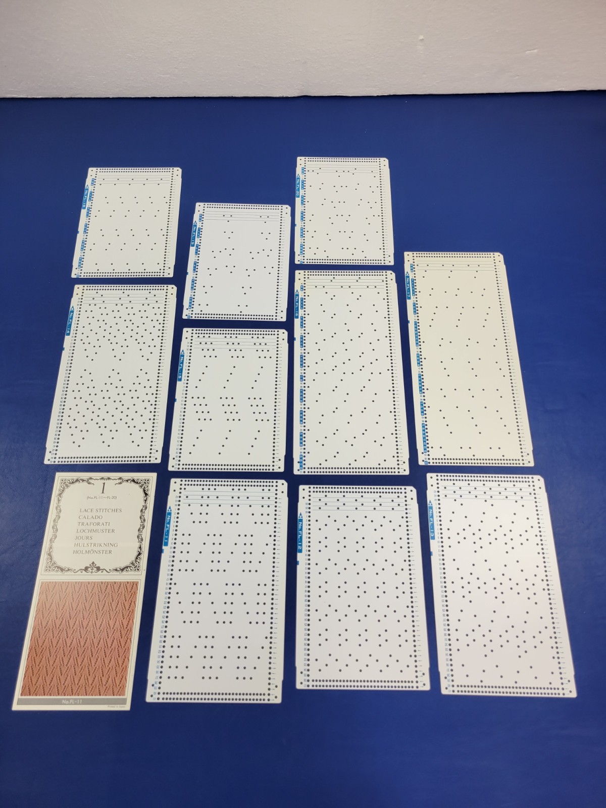Lot of 10 Vintage Punch cards No. FL 11-20