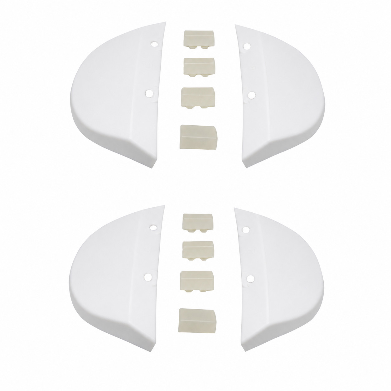 2 Pack Pod Shoes & Wing Kit Replacement for Hayward Navigator Pool Cleaner Parts