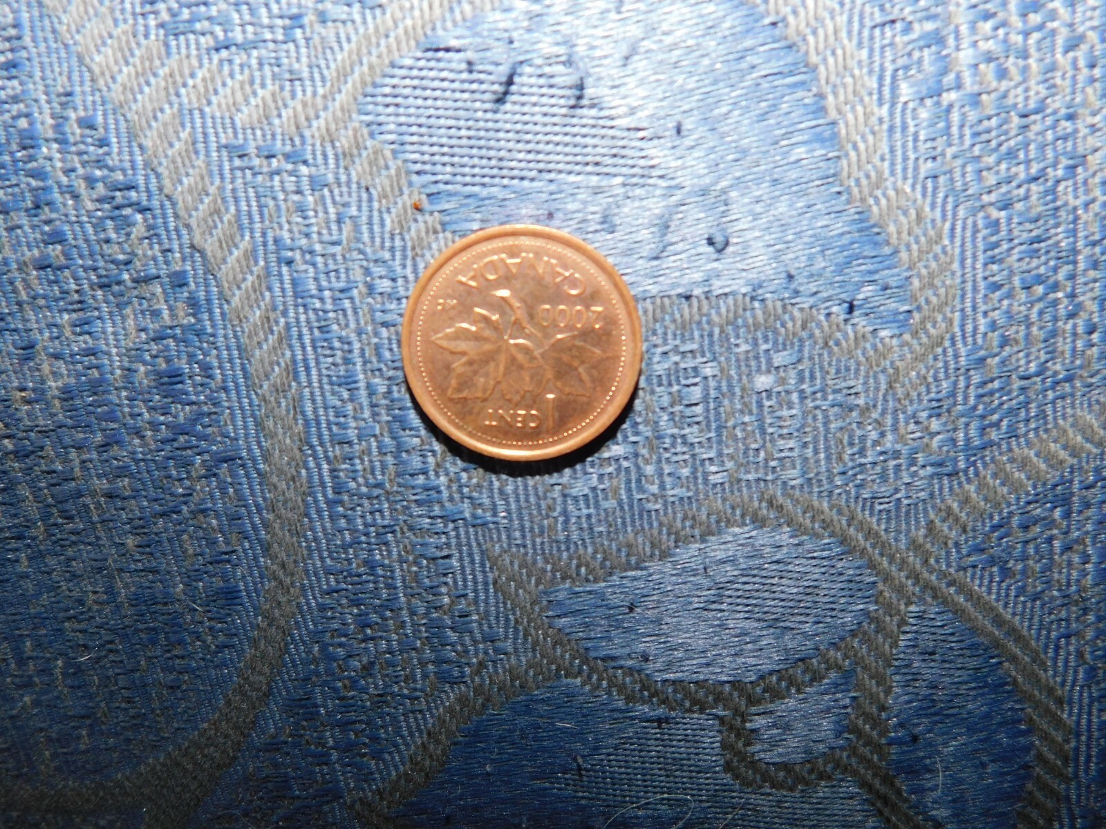 COLLECTABLE VINTAGE CANADA 1 CENT COIN QUEEN ELIZABETH II 2000