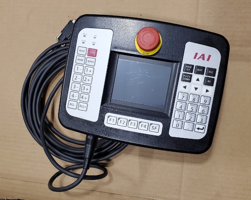 IAI Robot Teach Teaching Pendant Position Controller TB-01D-N with Cable