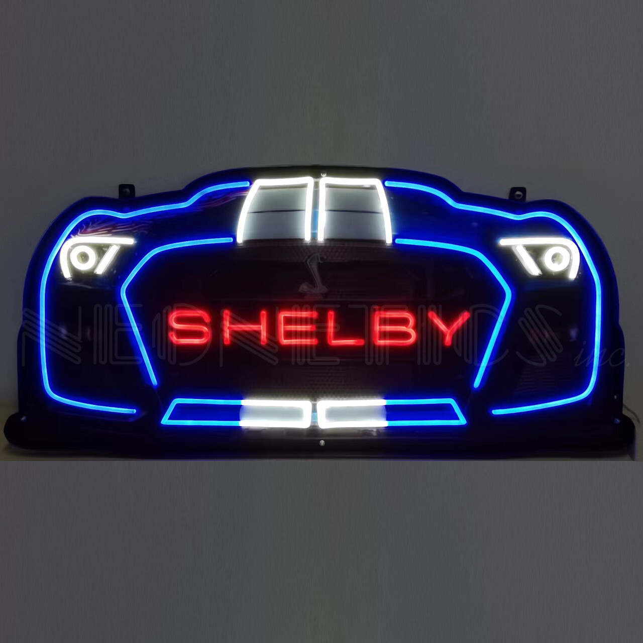 Shelby GT500 Grill Flex-Neon Sign in Steel Can * Quality Official Ford Licensed!