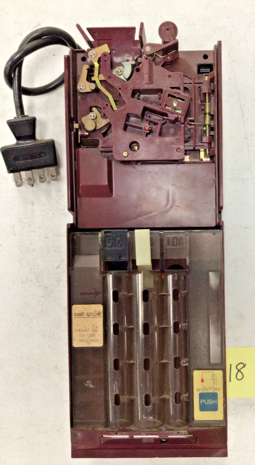 Coin Changer Vending– US 101A Maka Corp. For Repair / Parts Only #18
