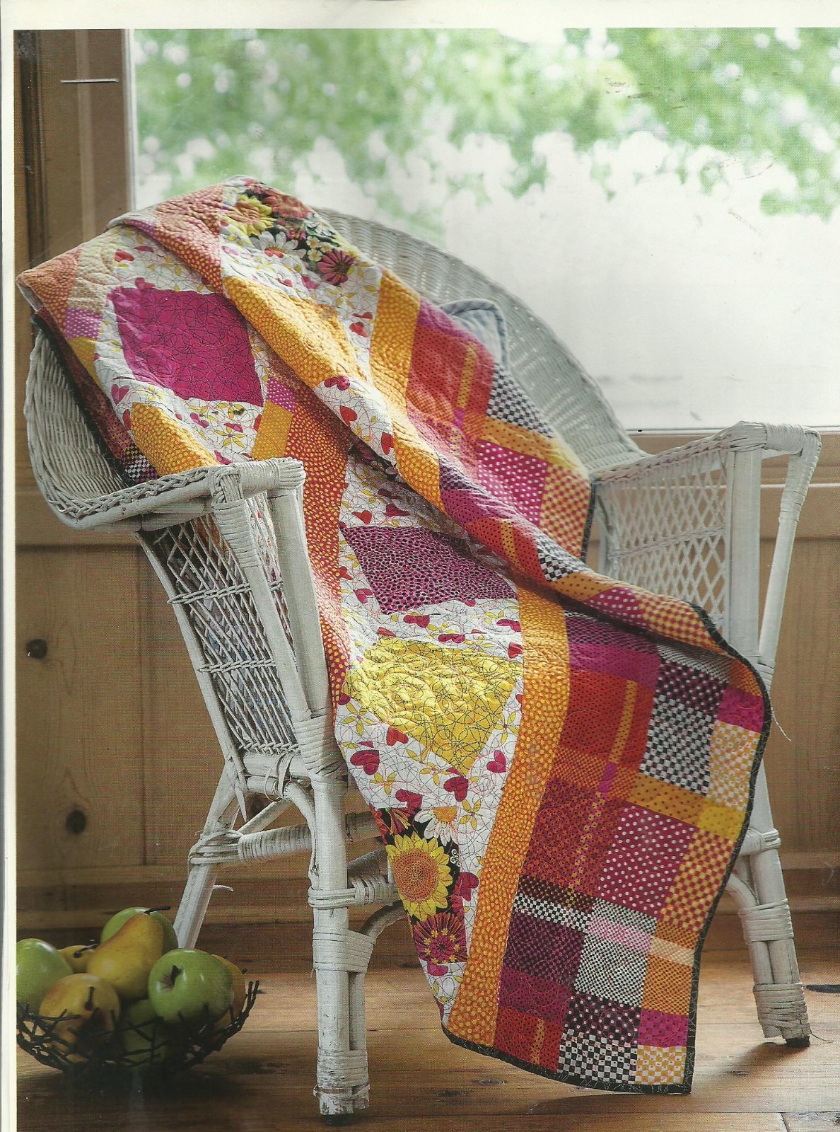 E0810 BREEZY BLOSSOMS QUILT PATTERN/INSTRUCTIONS