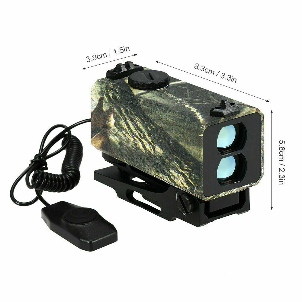 LE-032 1000m 1Km Mini Laser Rangefinder Rifle Crossbow Hunting Camo Archery