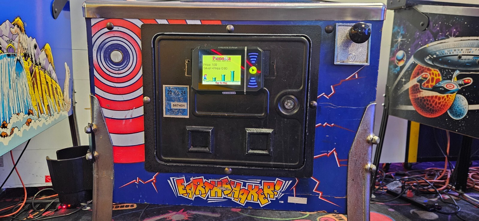 Earthshaker Pinball by Williams - 2442
