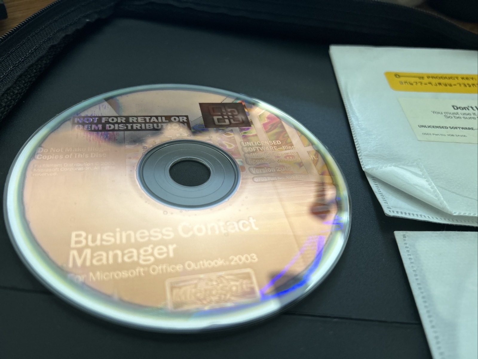 Microsoft TechNet Plus Binder +6 Software CDs XP & Office 2003 Business Manager