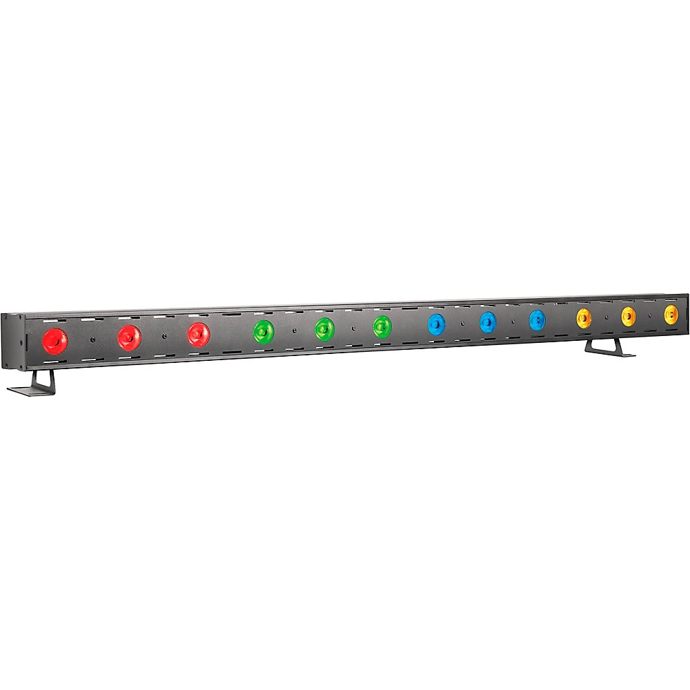 Venue Tetra Bar RGBA Linear Strip Wash Light wFour Color Zones Blk Refurbished