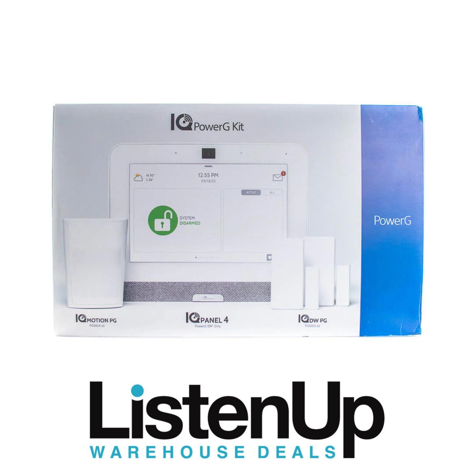 Qolsys IQ Panel 4 Kit Smart Home Security System (Verizon LTE) - QK9201-AK2P-840
