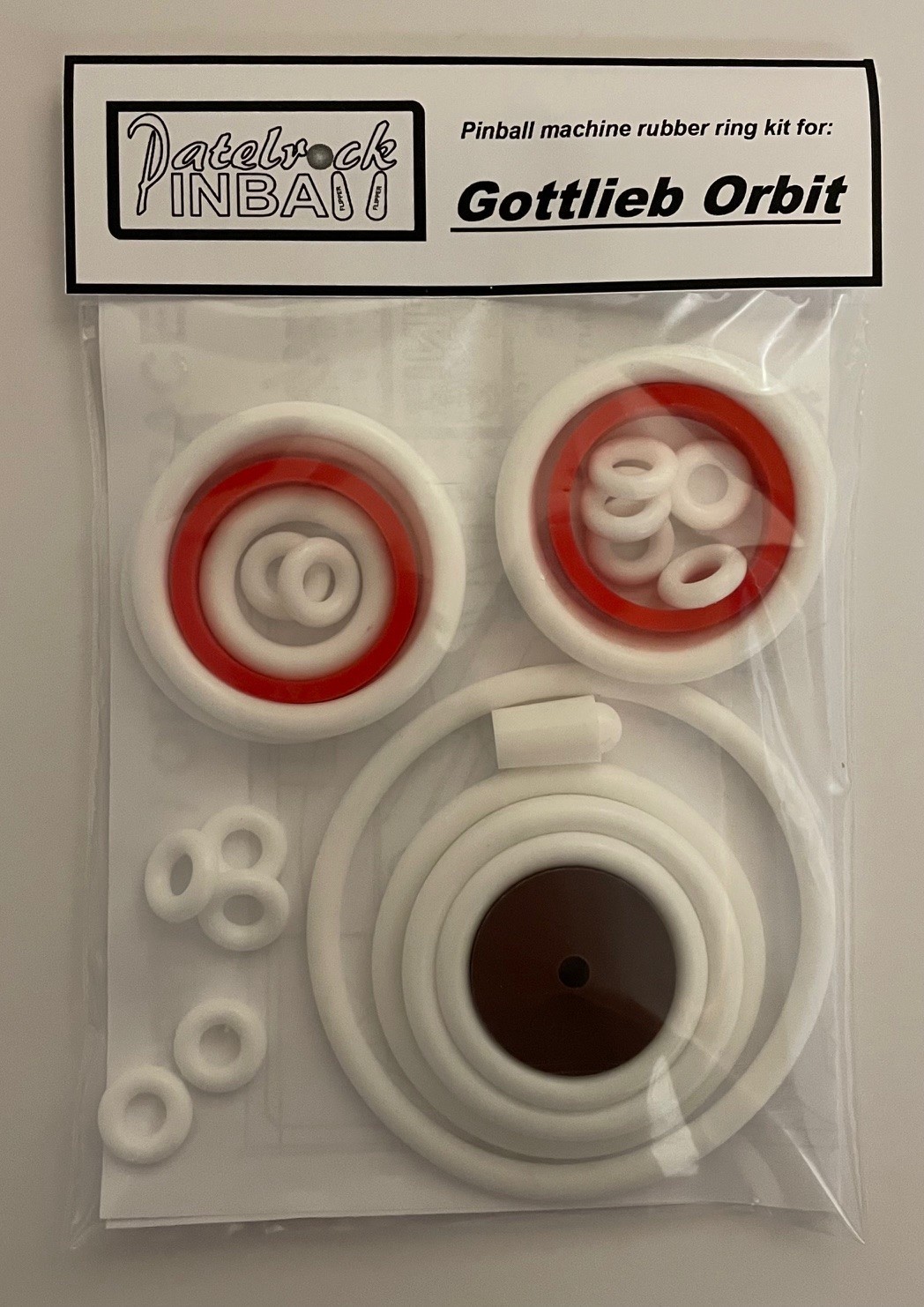 1971 Gottlieb Orbit Pinball Machine Rubber Ring Kit
