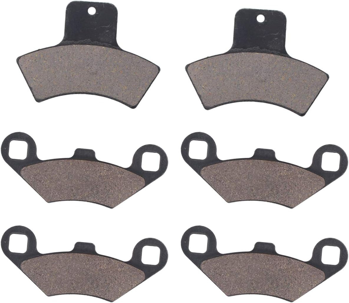 Front & Rear Brake Pads for Sportsman 500 4X4 HO Scrambler 400 Trail Blazer 250
