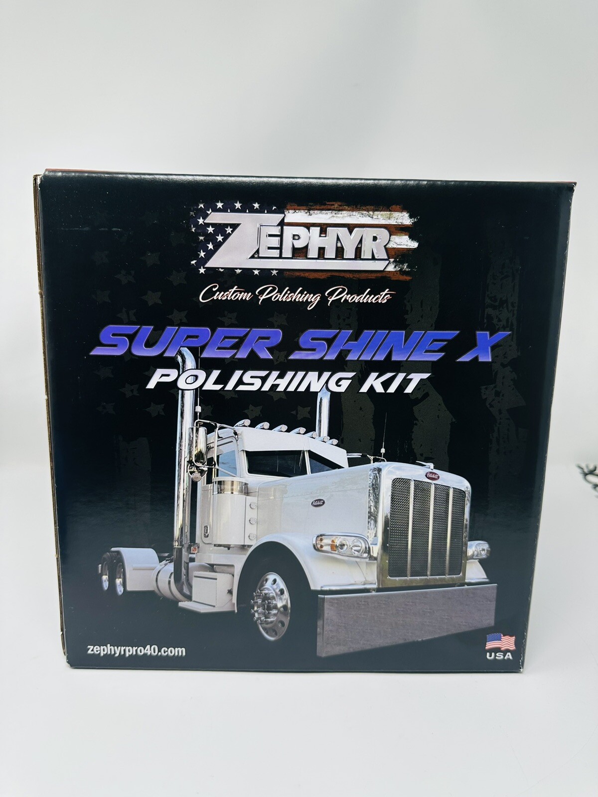 Zephyr Super Shine X Polishing Kit (8pc) Brand New