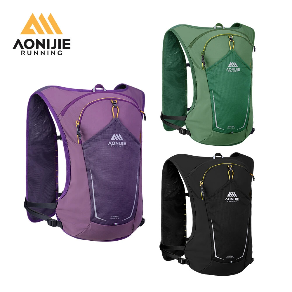 AONIJIE Trail Running Vest Backpack 8L Lightweight Breathable Hiking Cycling