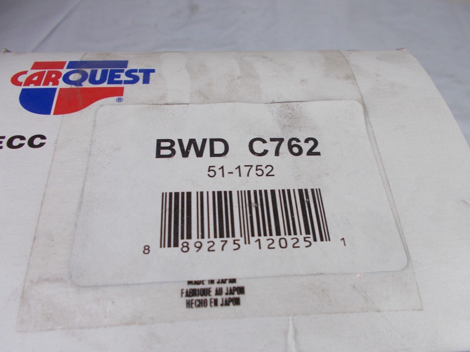 Distributor Cap CARQUEST C762